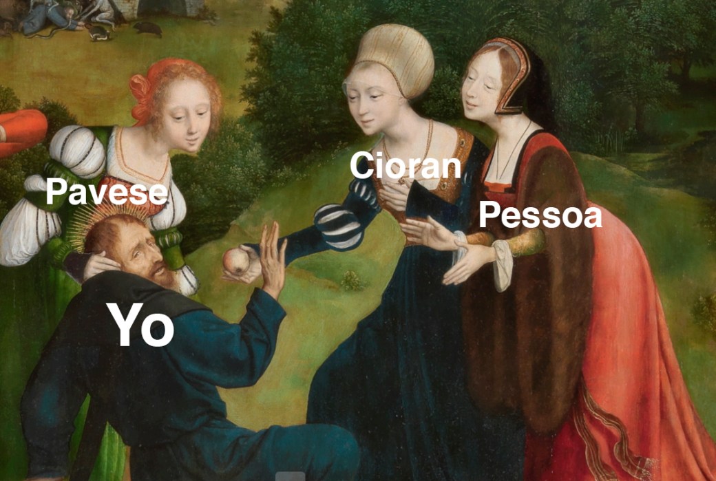 Pessoa-Cioran-Pavese